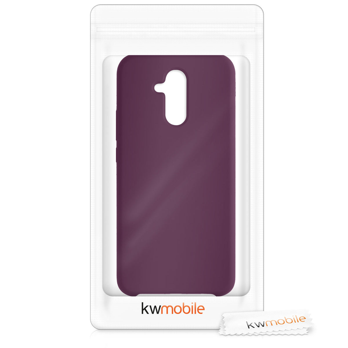 kwmobile Handyhülle für Huawei Mate 20 Lite Hülle - Case Silikon - Kabelloses Laden - Schutzhülle Cover