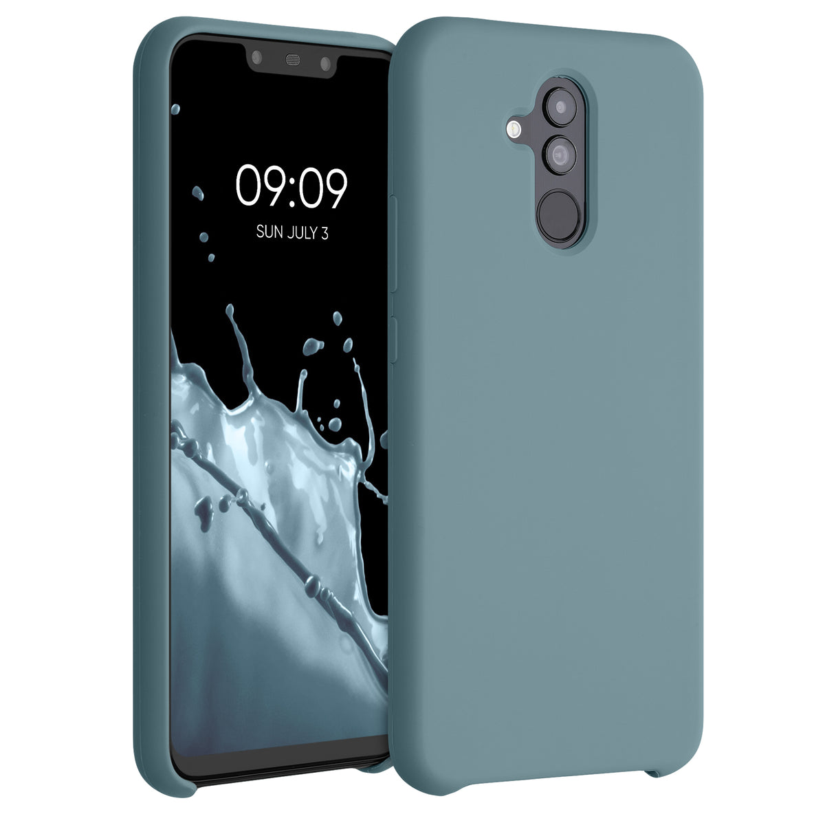 kwmobile Handyhülle für Huawei Mate 20 Lite Hülle - Case Silikon - Kabelloses Laden - Schutzhülle Cover