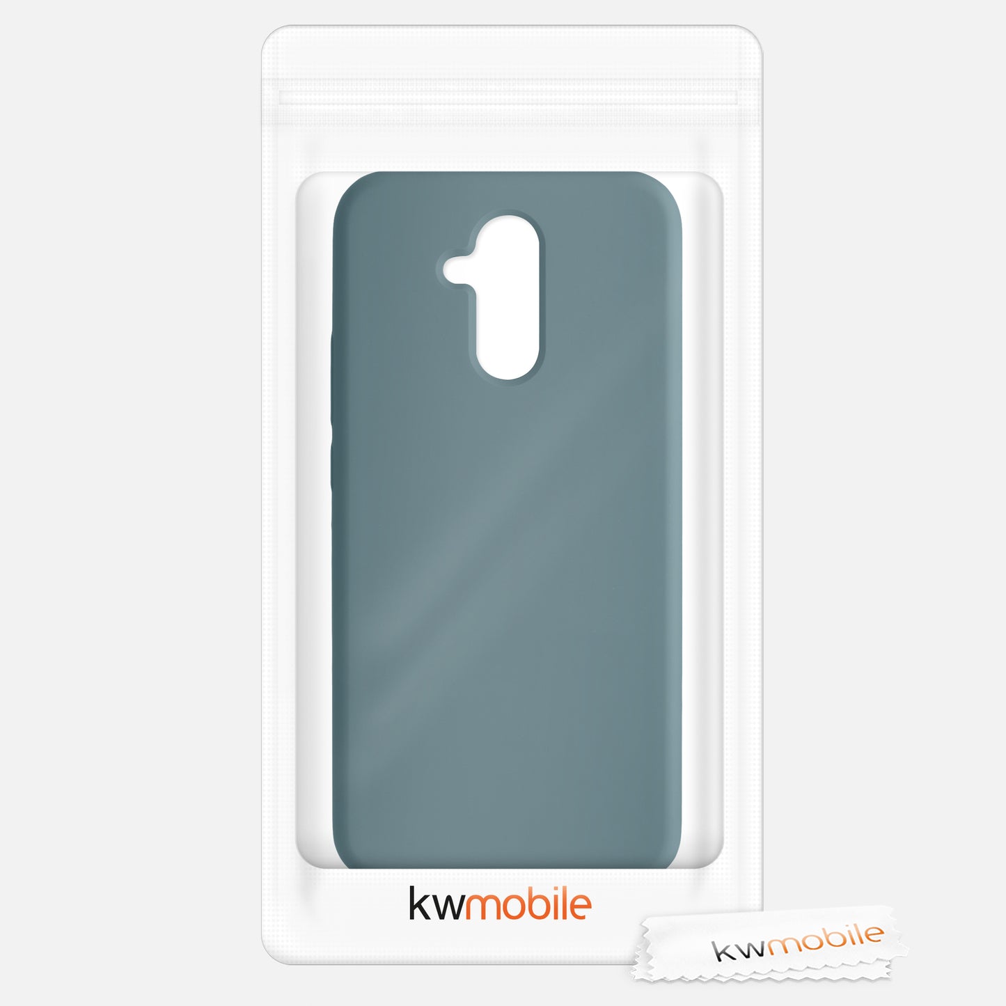 kwmobile Handyhülle für Huawei Mate 20 Lite Hülle - Case Silikon - Kabelloses Laden - Schutzhülle Cover