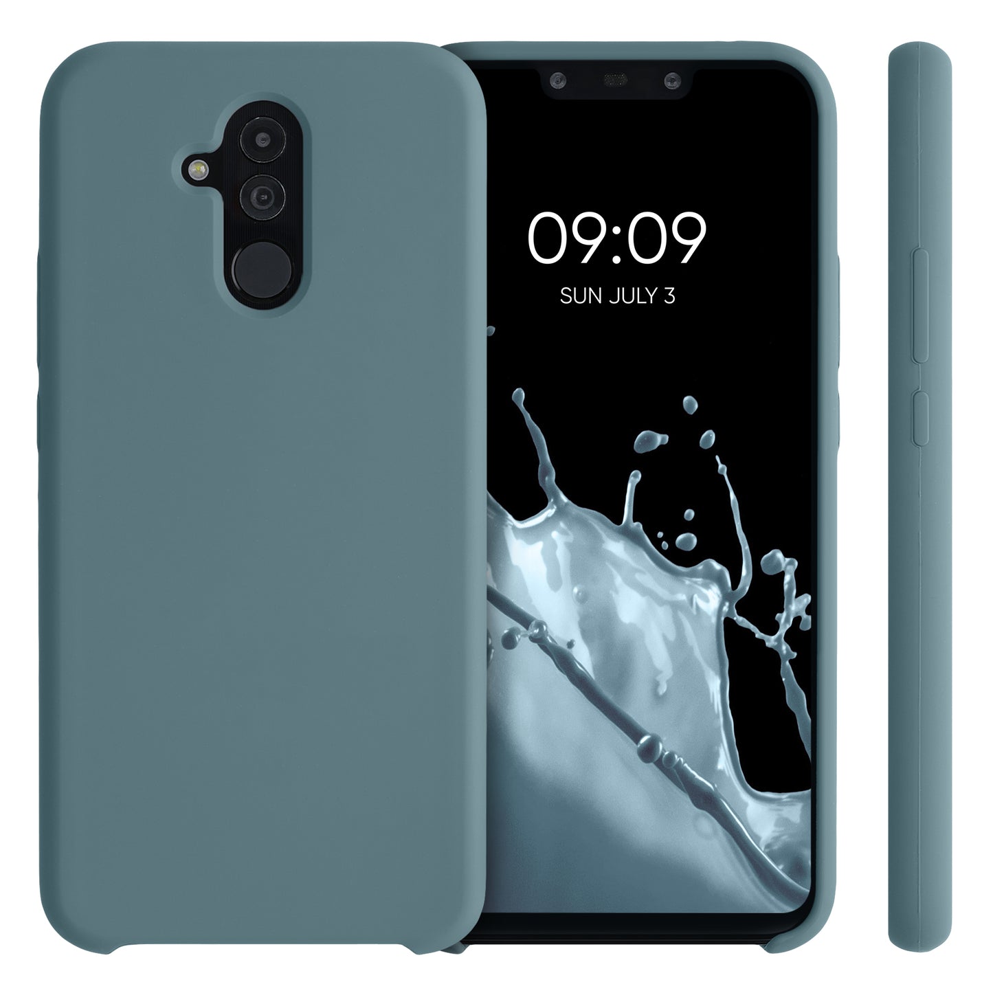 kwmobile Handyhülle für Huawei Mate 20 Lite Hülle - Case Silikon - Kabelloses Laden - Schutzhülle Cover