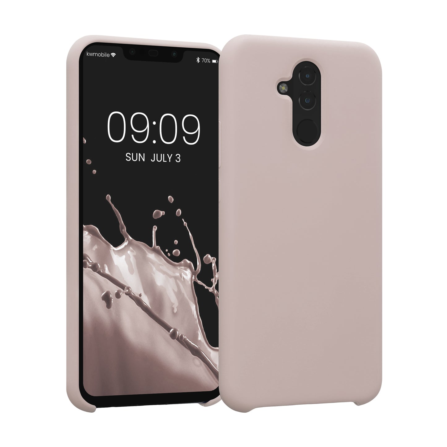 kwmobile Handyhülle für Huawei Mate 20 Lite Hülle - Case Silikon - Kabelloses Laden - Schutzhülle Cover