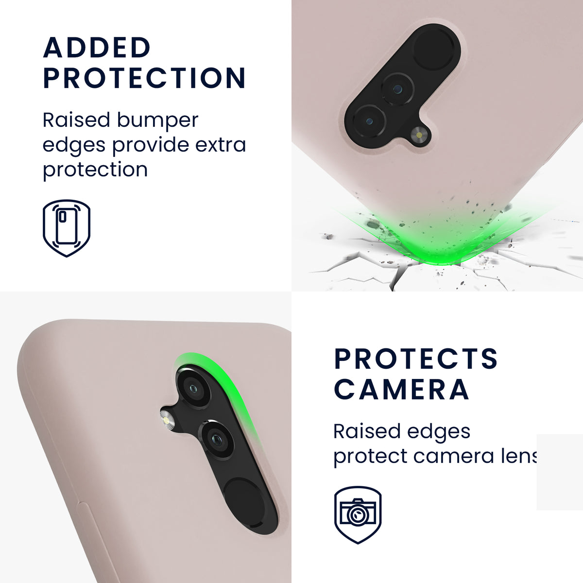kwmobile Handyhülle für Huawei Mate 20 Lite Hülle - Case Silikon - Kabelloses Laden - Schutzhülle Cover