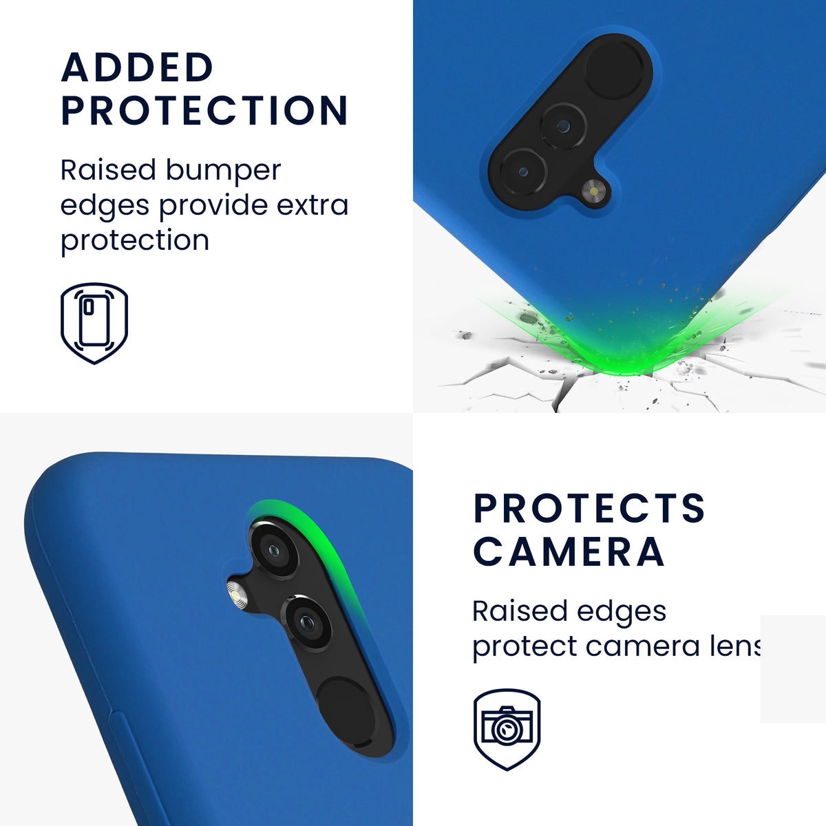 kwmobile Handyhülle für Huawei Mate 20 Lite Hülle - Case Silikon - Kabelloses Laden - Schutzhülle Cover