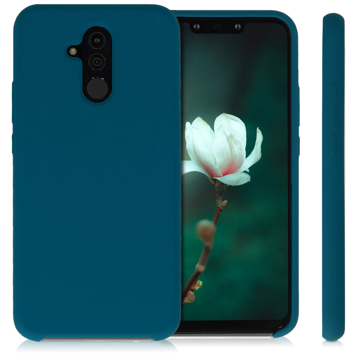 kwmobile Handyhülle für Huawei Mate 20 Lite Hülle - Case Silikon - Kabelloses Laden - Schutzhülle Cover