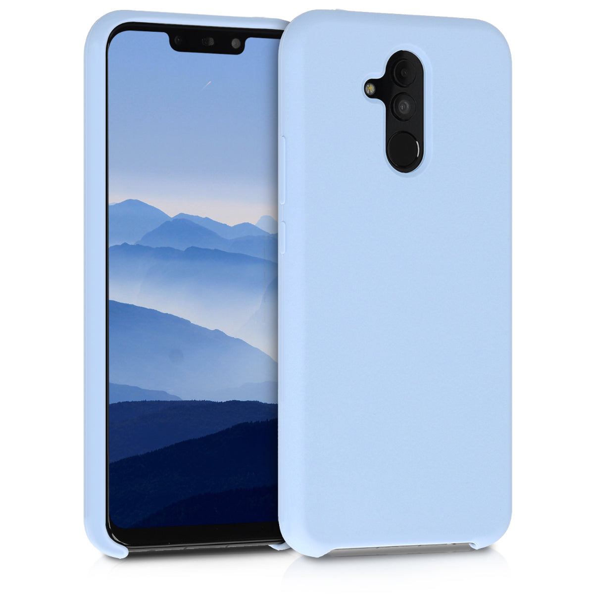 kwmobile Handyhülle für Huawei Mate 20 Lite Hülle - Case Silikon - Kabelloses Laden - Schutzhülle Cover