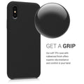 kwmobile Handyhülle für Apple iPhone XS Hülle - Case Silikon - Kabelloses Laden - Schutzhülle Cover