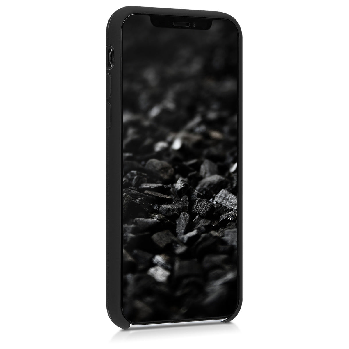 kwmobile Handyhülle für Apple iPhone XS Hülle - Case Silikon - Kabelloses Laden - Schutzhülle Cover
