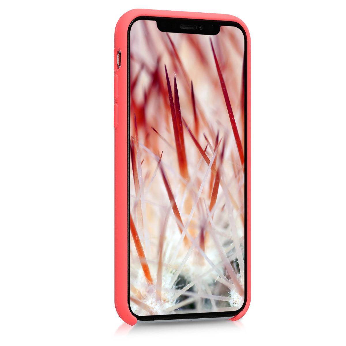 kwmobile Handyhülle für Apple iPhone XS Hülle - Case Silikon - Kabelloses Laden - Schutzhülle Cover