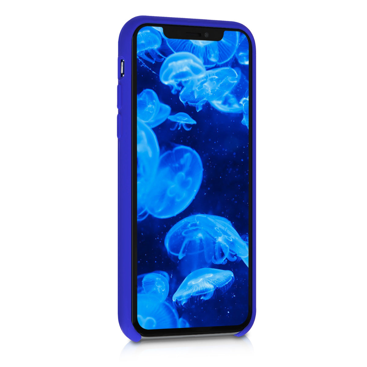 kwmobile Handyhülle für Apple iPhone XS Hülle - Case Silikon - Kabelloses Laden - Schutzhülle Cover