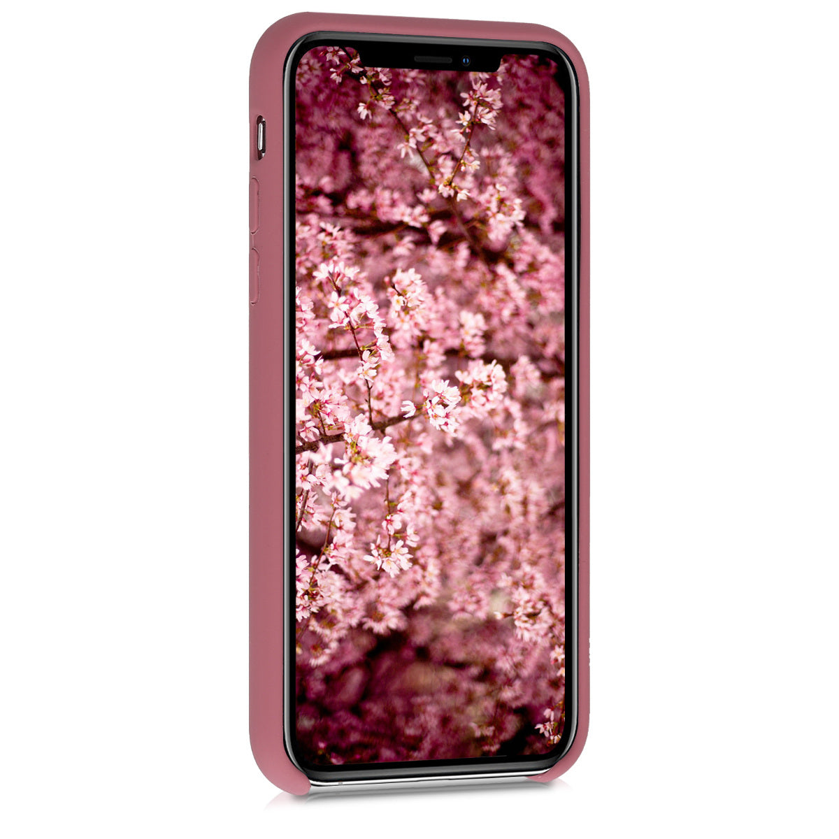 kwmobile Handyhülle für Apple iPhone XS Hülle - Case Silikon - Kabelloses Laden - Schutzhülle Cover