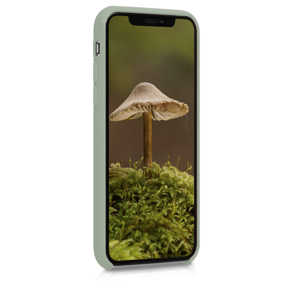 kwmobile Handyhülle für Apple iPhone XS Hülle - Case Silikon - Kabelloses Laden - Schutzhülle Cover