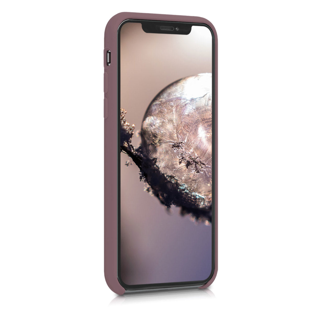 kwmobile Handyhülle für Apple iPhone XS Hülle - Case Silikon - Kabelloses Laden - Schutzhülle Cover