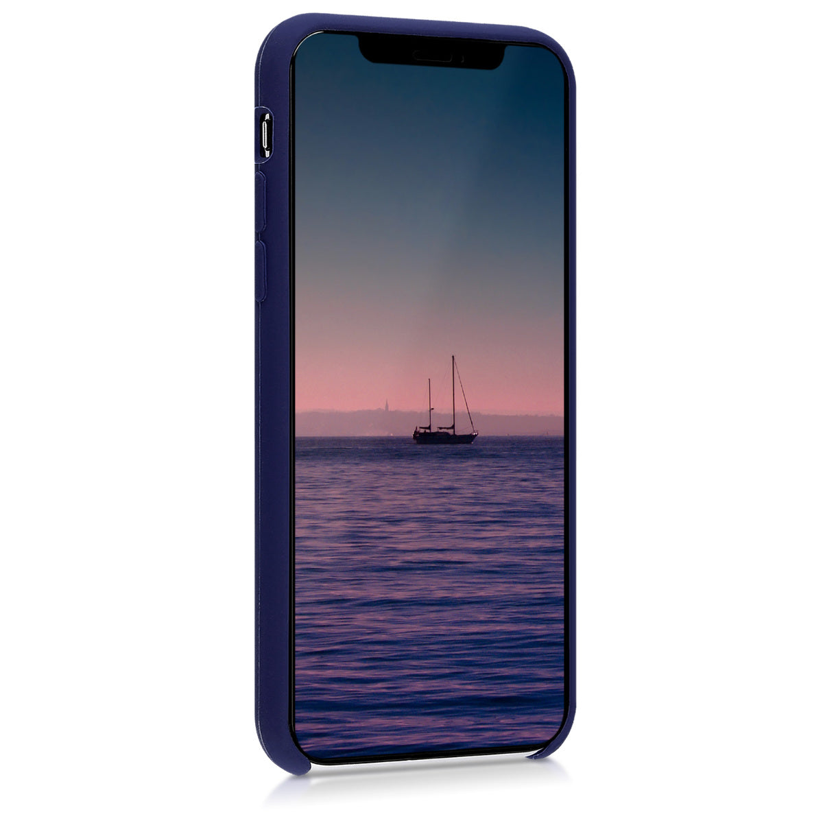 kwmobile Handyhülle für Apple iPhone XS Hülle - Case Silikon - Kabelloses Laden - Schutzhülle Cover