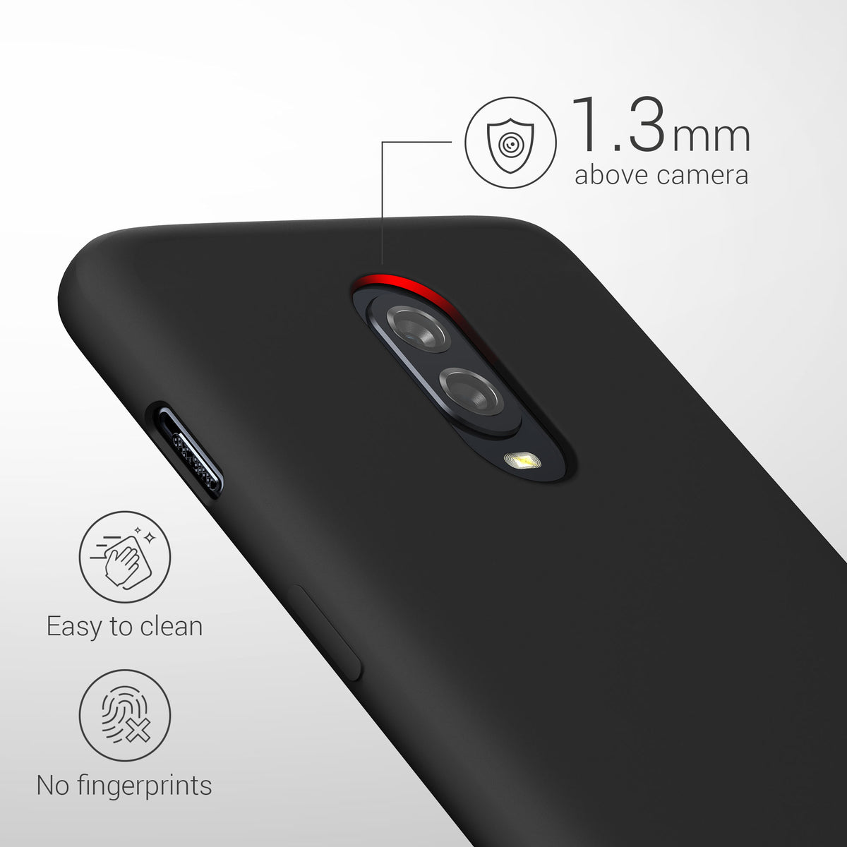 OnePlus 6T Silikon Handyhülle