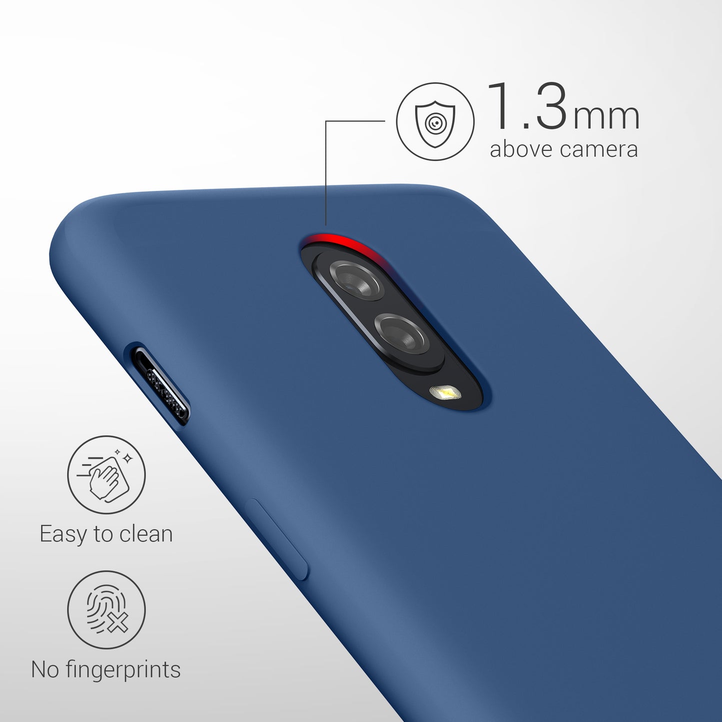 OnePlus 6T Silikon Handyhülle