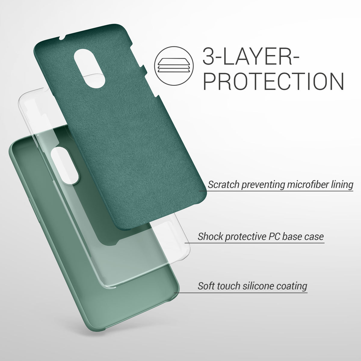 OnePlus 6T Silikon Handyhülle