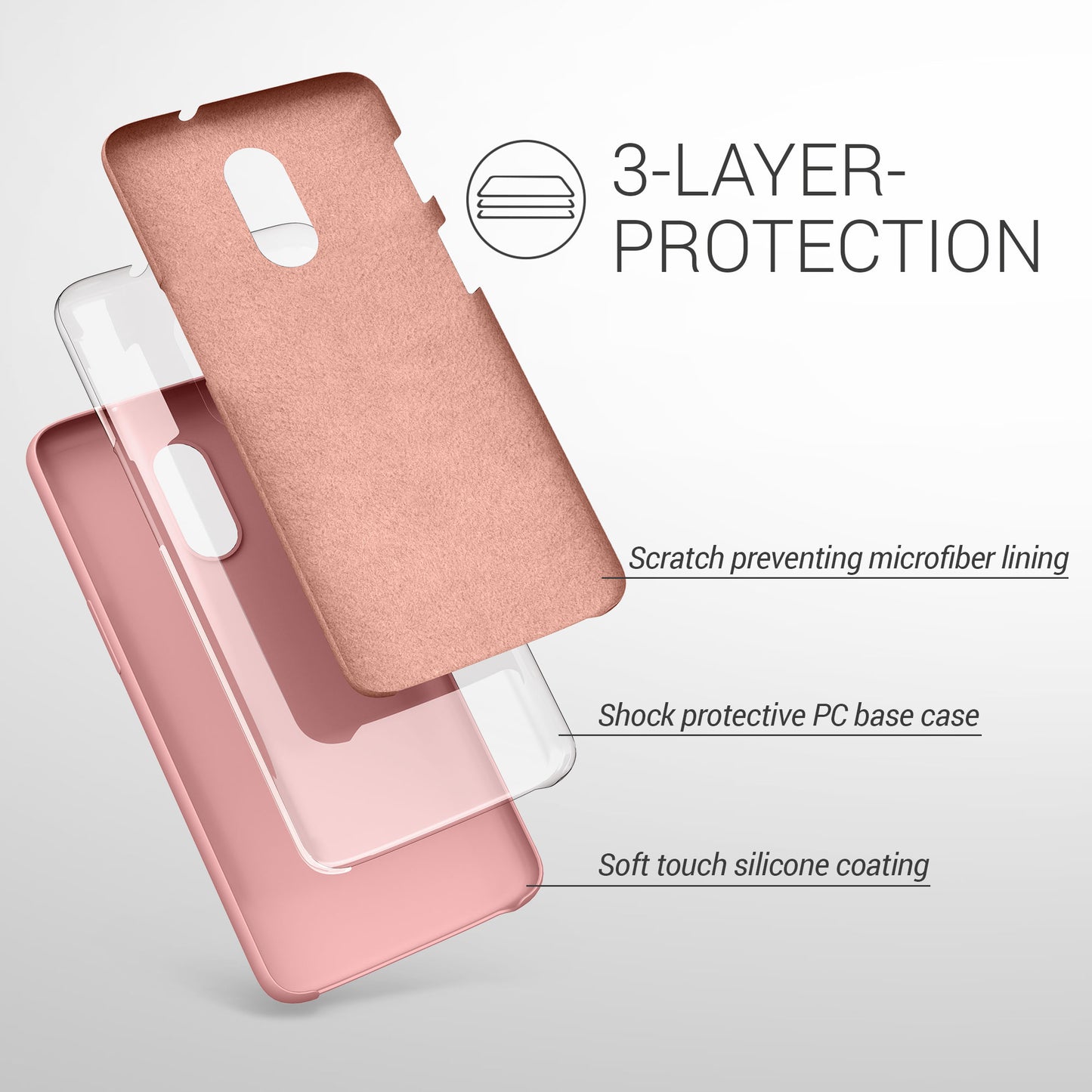 OnePlus 6T Silikon Handyhülle