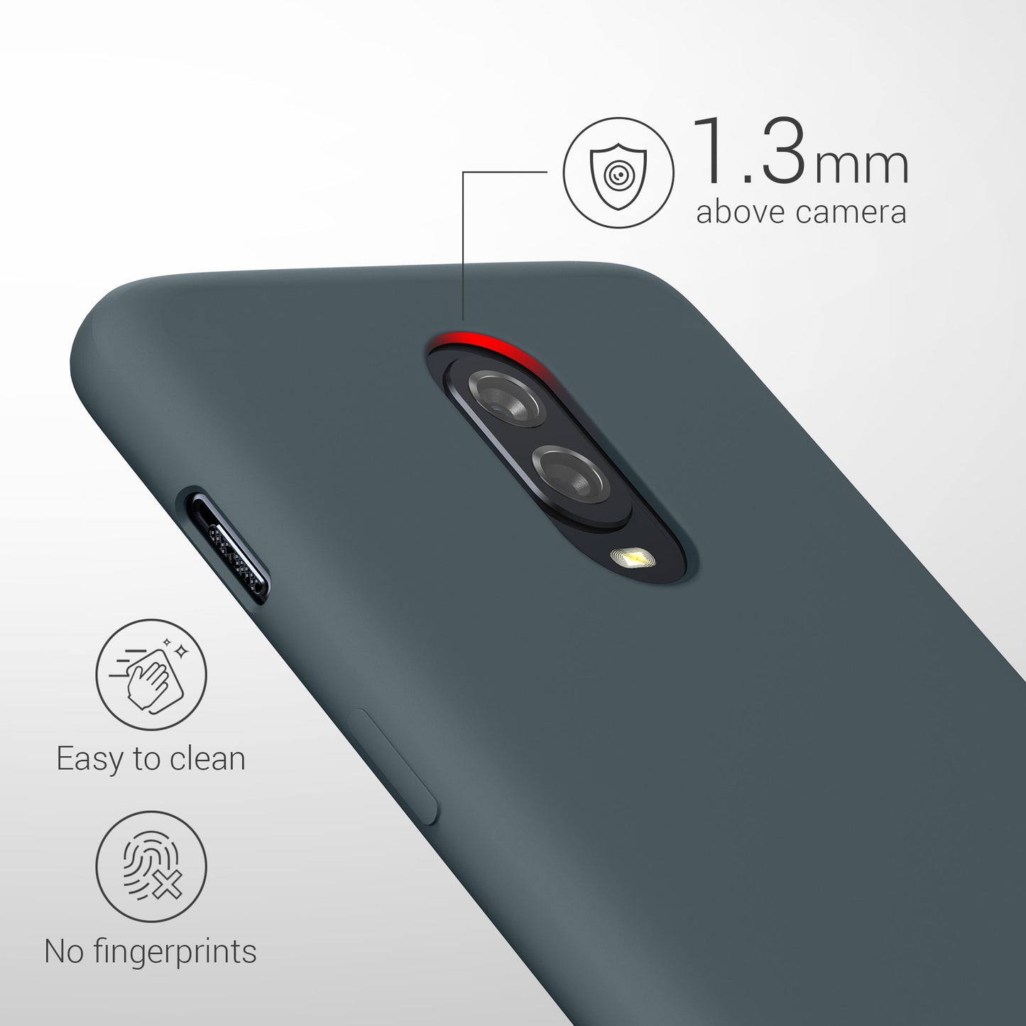 OnePlus 6T Silikon Handyhülle