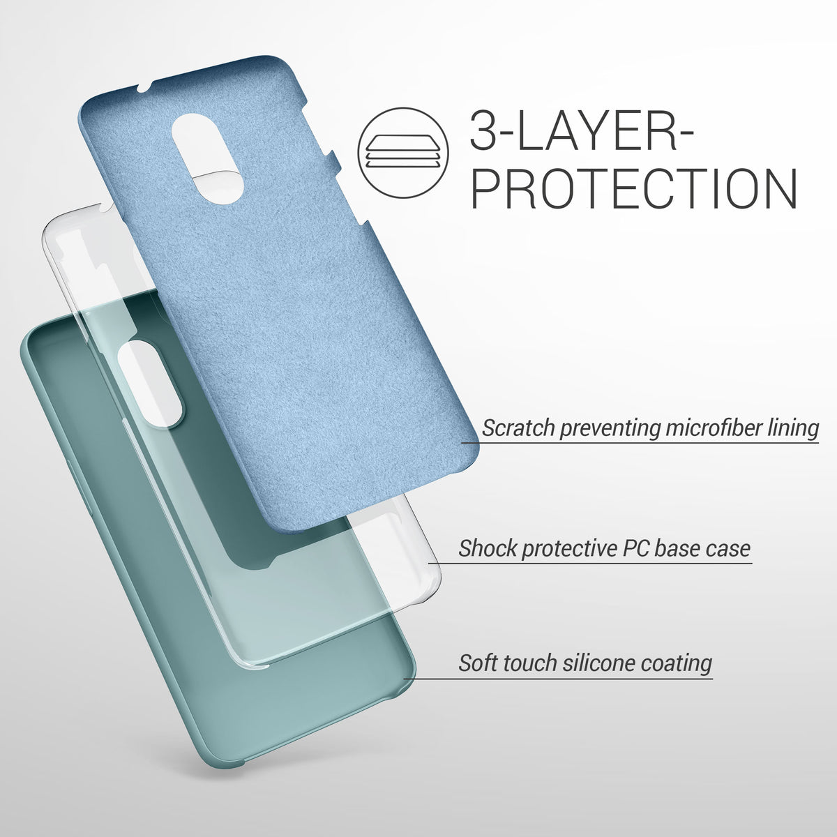 OnePlus 6T Silikon Handyhülle
