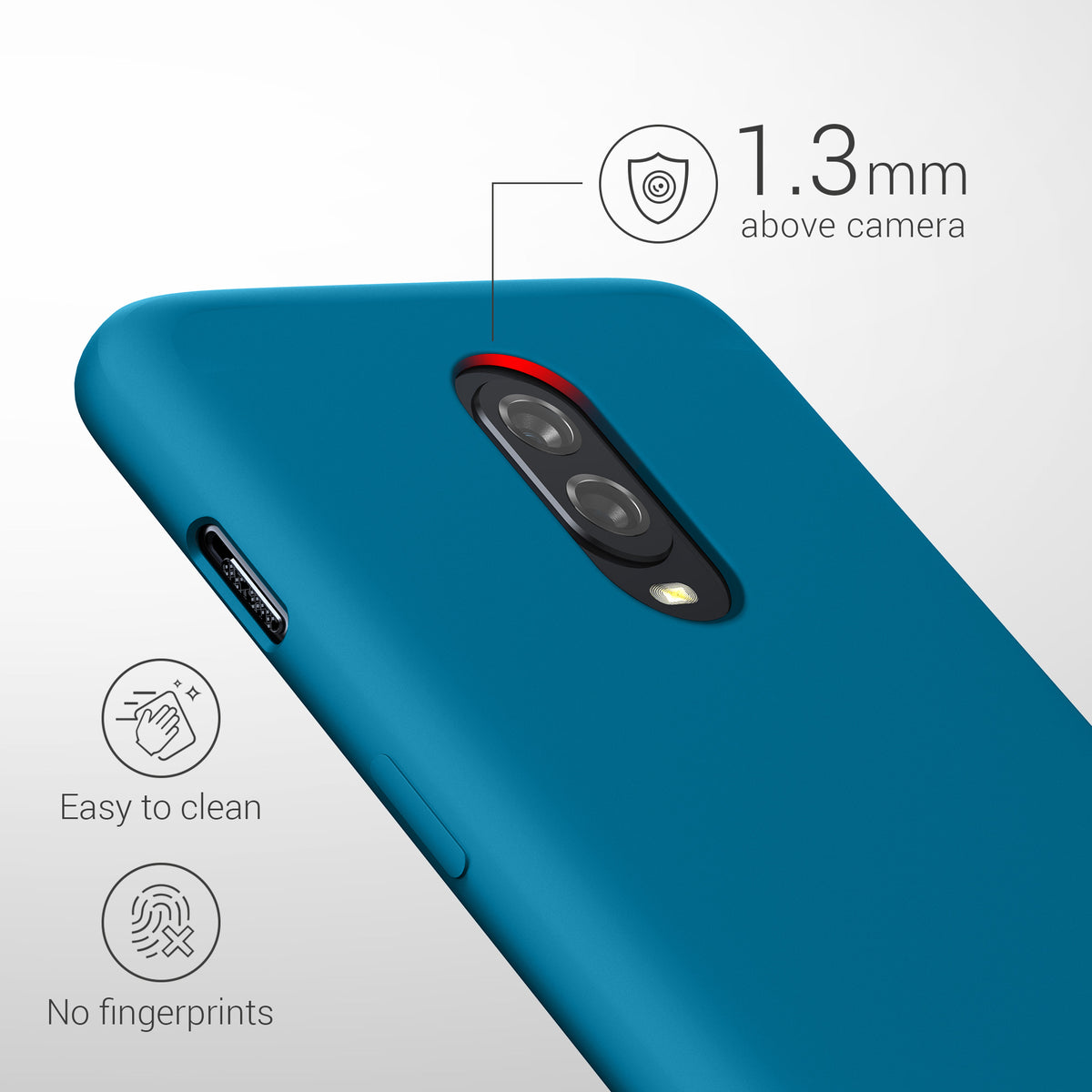 OnePlus 6T Silikon Handyhülle