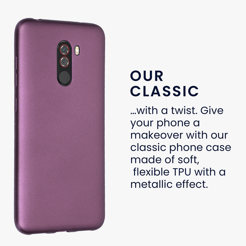 Pocophone F1 metallische Handyhülle
