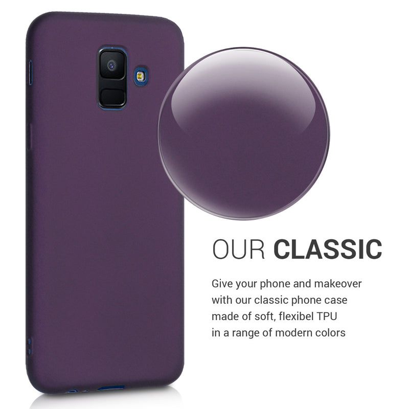 Samsung Galaxy A6 (2018) metallische Handyhülle