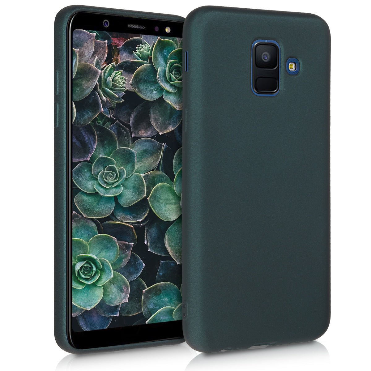 Samsung Galaxy A6 (2018) metallische Handyhülle