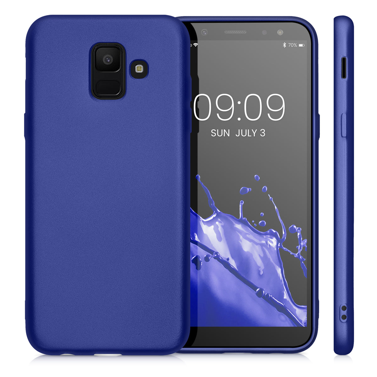 Samsung Galaxy A6 (2018) metallische Handyhülle
