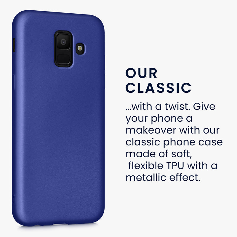 Samsung Galaxy A6 (2018) metallische Handyhülle