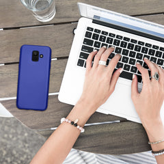 Samsung Galaxy A6 (2018) metallische Handyhülle