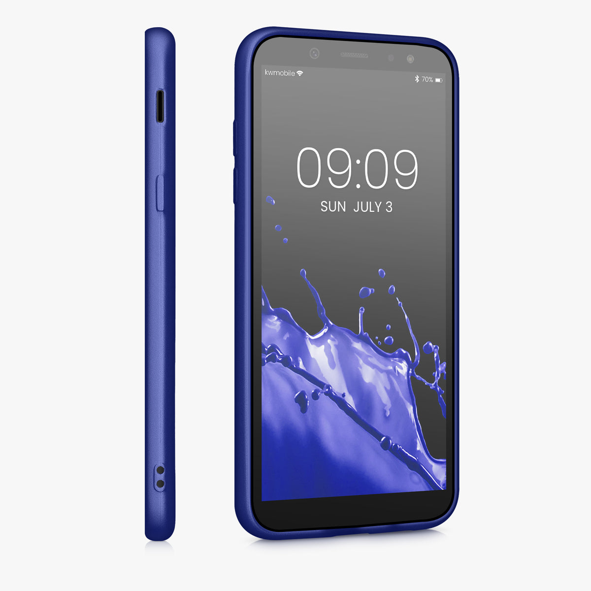 Samsung Galaxy A6 (2018) metallische Handyhülle