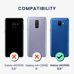 Samsung Galaxy A6 (2018) metallische Handyhülle