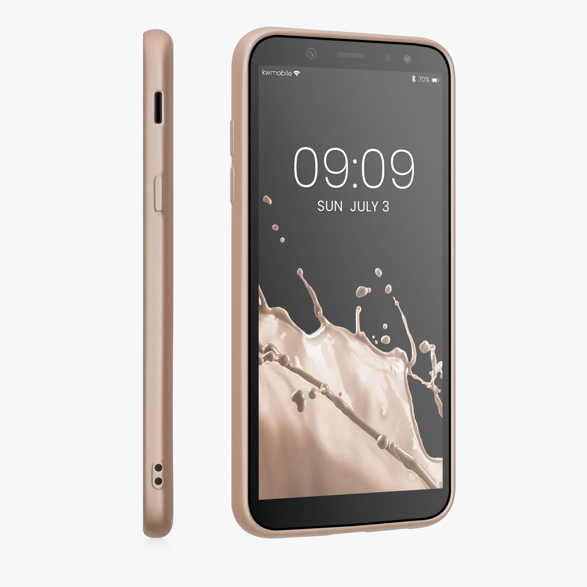 Samsung Galaxy A6 (2018) metallische Handyhülle