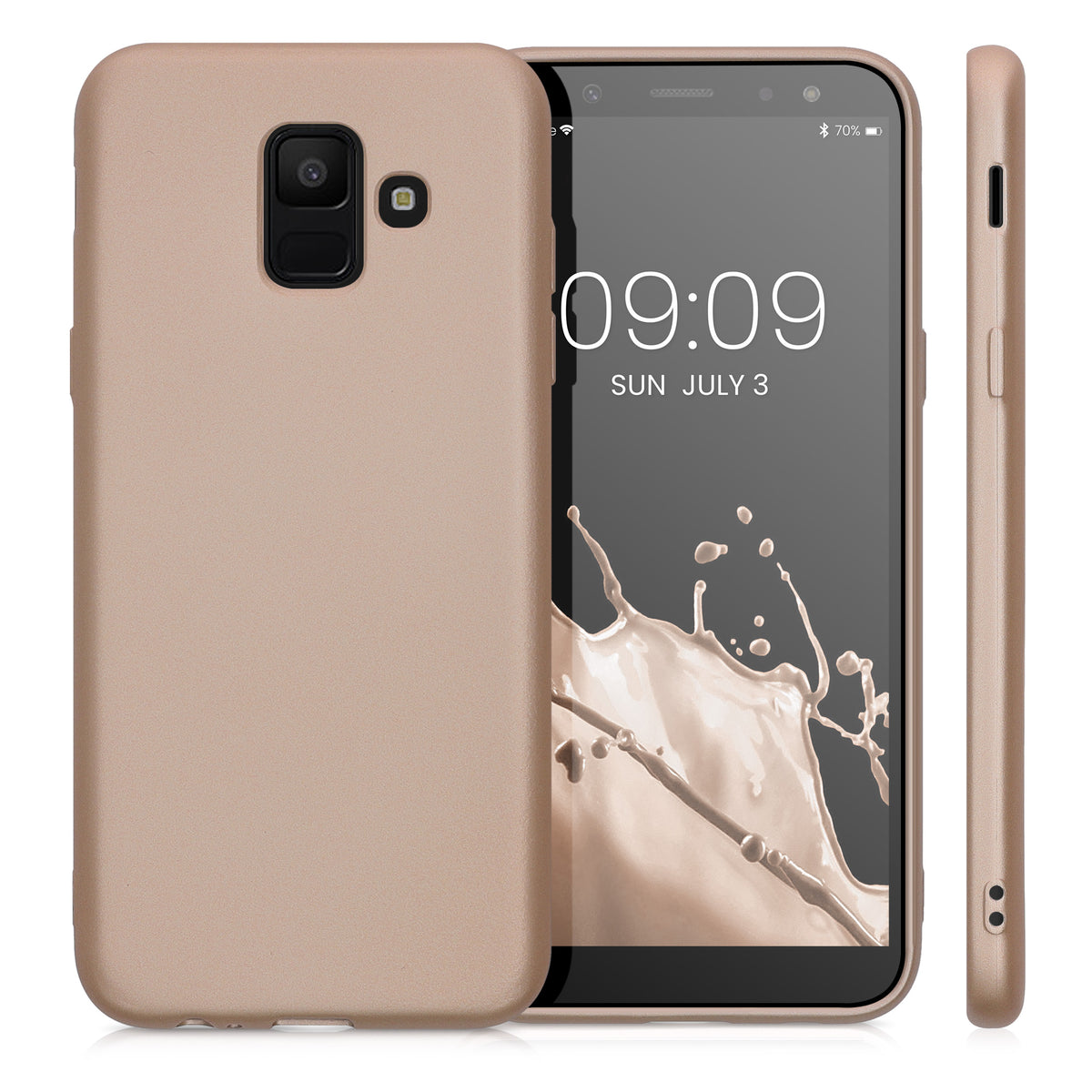 Samsung Galaxy A6 (2018) metallische Handyhülle