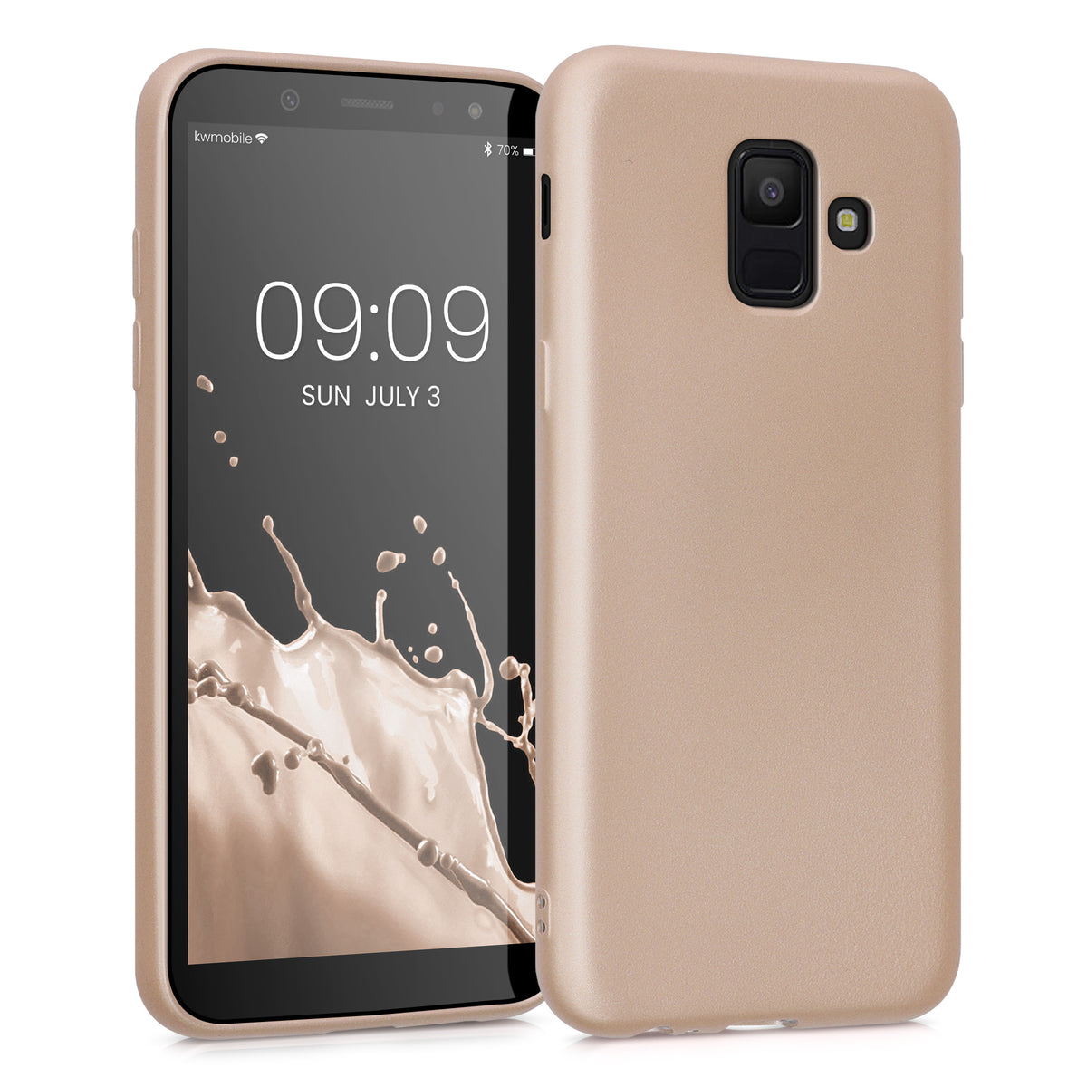 Samsung Galaxy A6 (2018) metallische Handyhülle