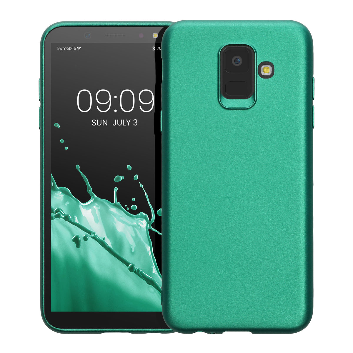 Samsung Galaxy A6 (2018) metallische Handyhülle