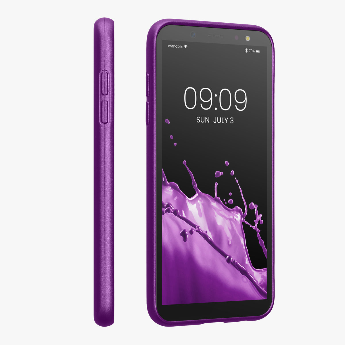 Samsung Galaxy A6 (2018) metallische Handyhülle