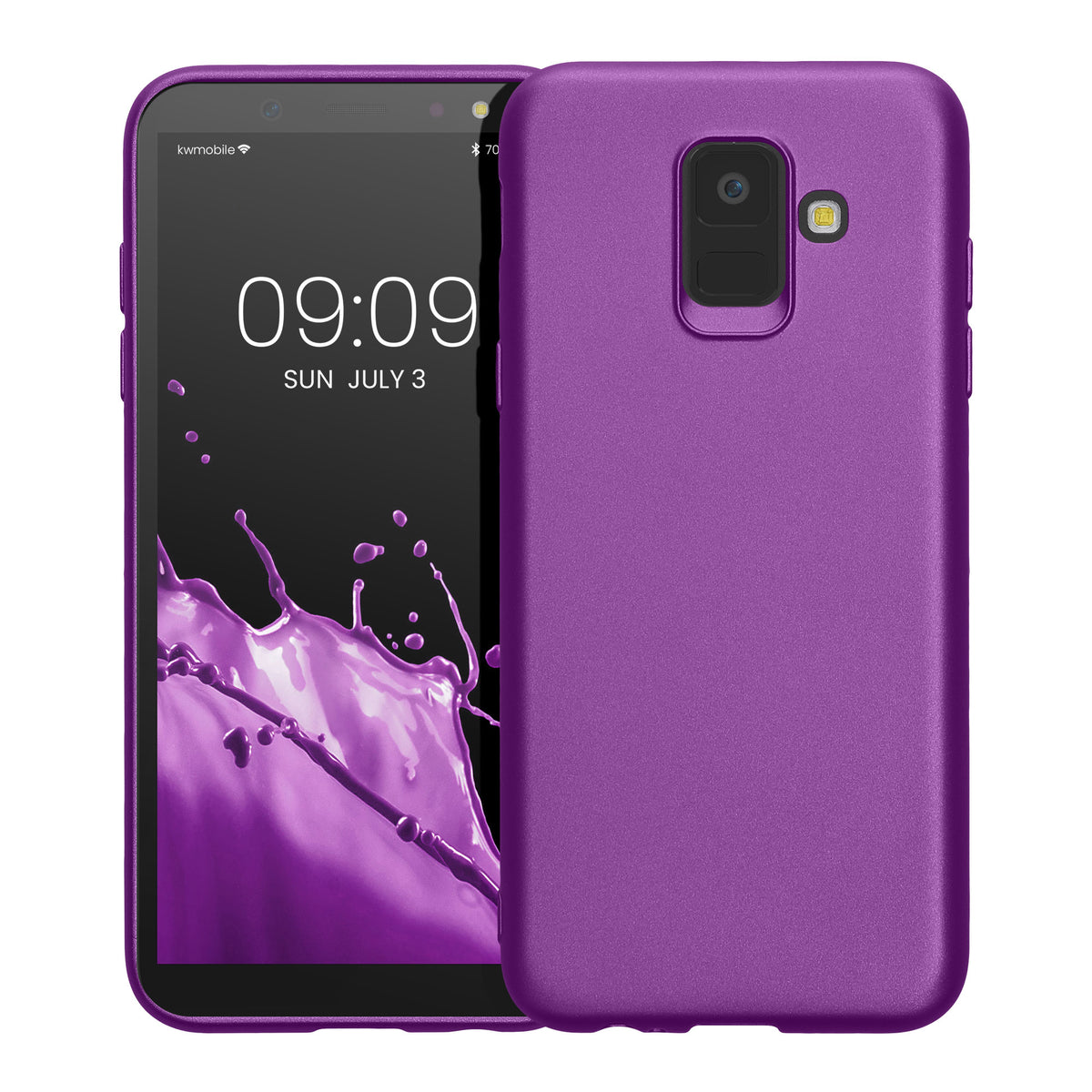 Samsung Galaxy A6 (2018) metallische Handyhülle