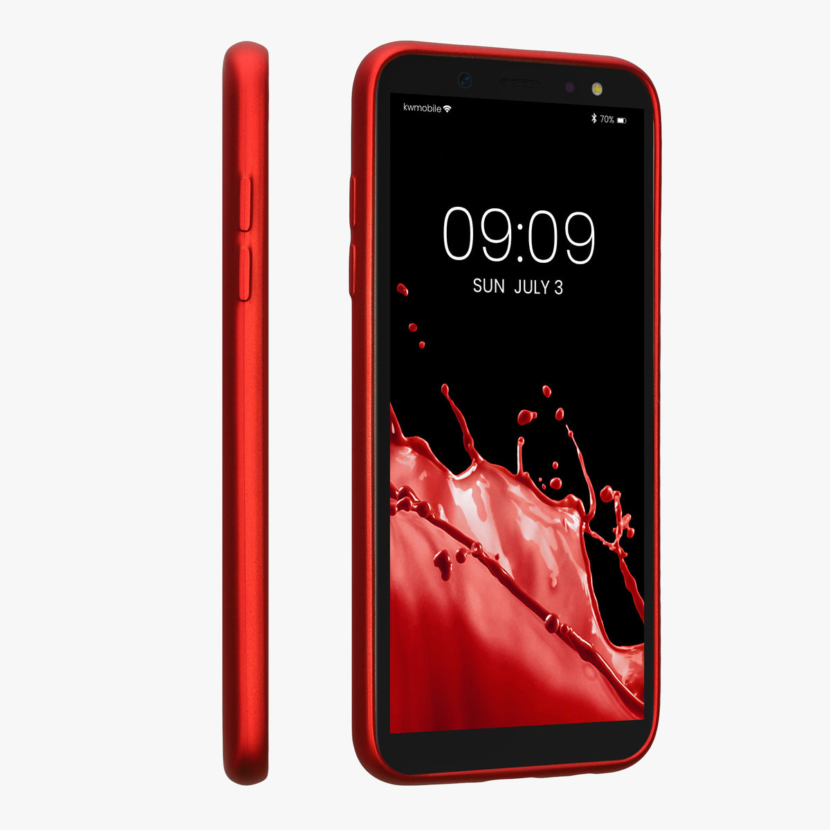 Samsung Galaxy A6 (2018) metallische Handyhülle