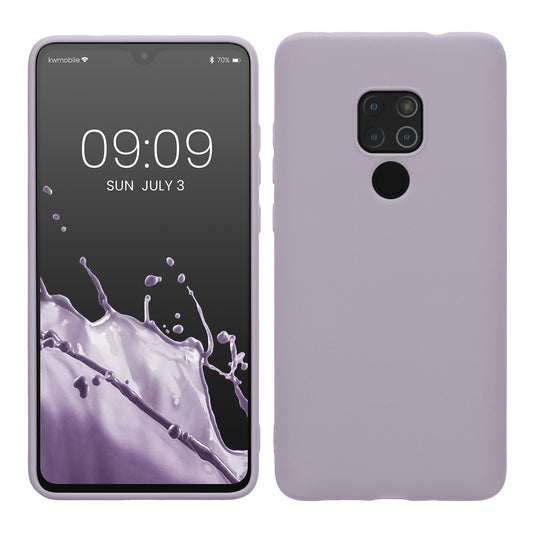 Huawei Mate 20 Handyhülle Silikon Lavendel