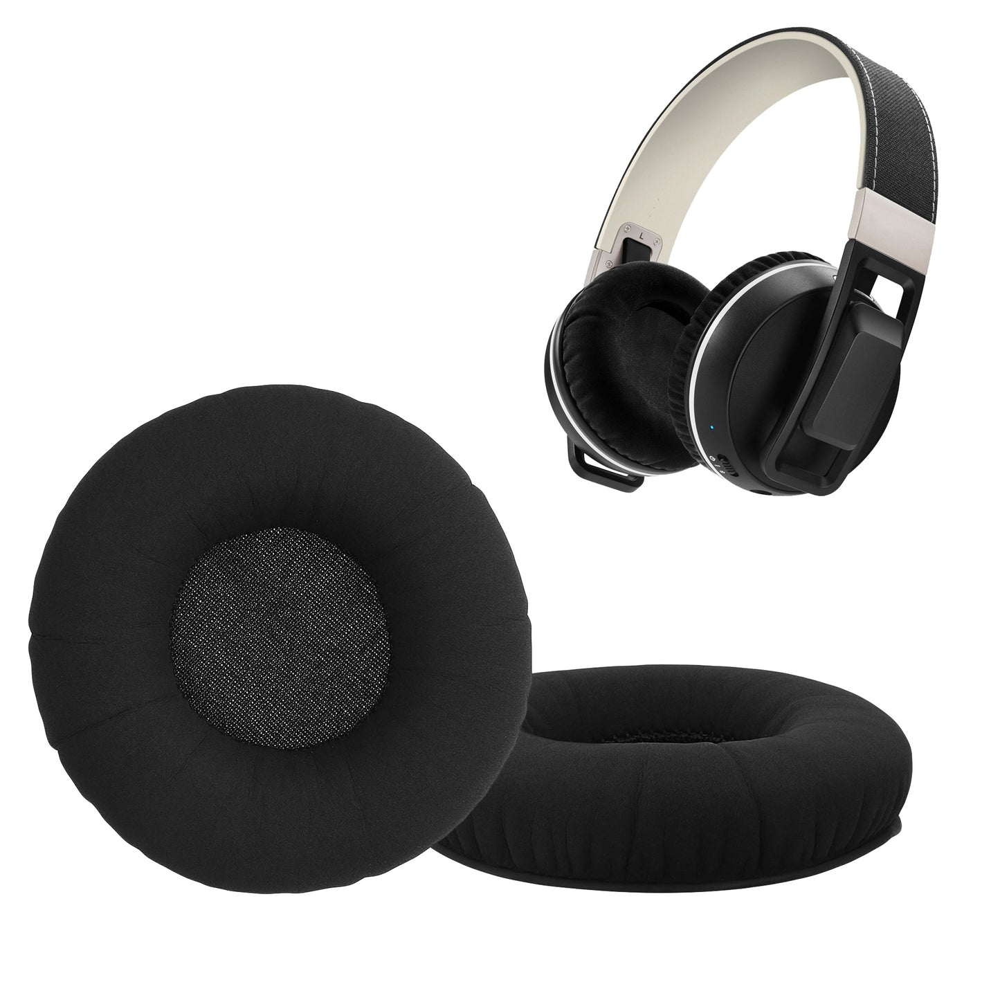 kwmobile Ohr Polster für Sennheiser Urbanite (506452) Ohrpolster Ersatz Ohrpolster Kopfhörer Ersatzteile Kopfhörer Ersatzpolster für Over Ear Headphones