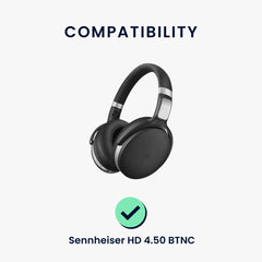 kwmobile Ohr Polster für Sennheiser HD 4.50 BTNC Ohrpolster - Ersatz Ohrpolster - Kopfhörer Ersatzteile - Kopfhörer