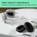 kwmobile Ohr Polster für Sony MDR-1000X / WH-1000XM2 Ohrpolster Ersatz Ohrpolster Kopfhörer Ersatzteile Kopfhörer Ersatzpolster Over Ear Headphones