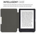 kwmobile Schutzhülle für Tolino Shine 3 Hülle - eReader Flip Case mit Auto Sleep Funktion