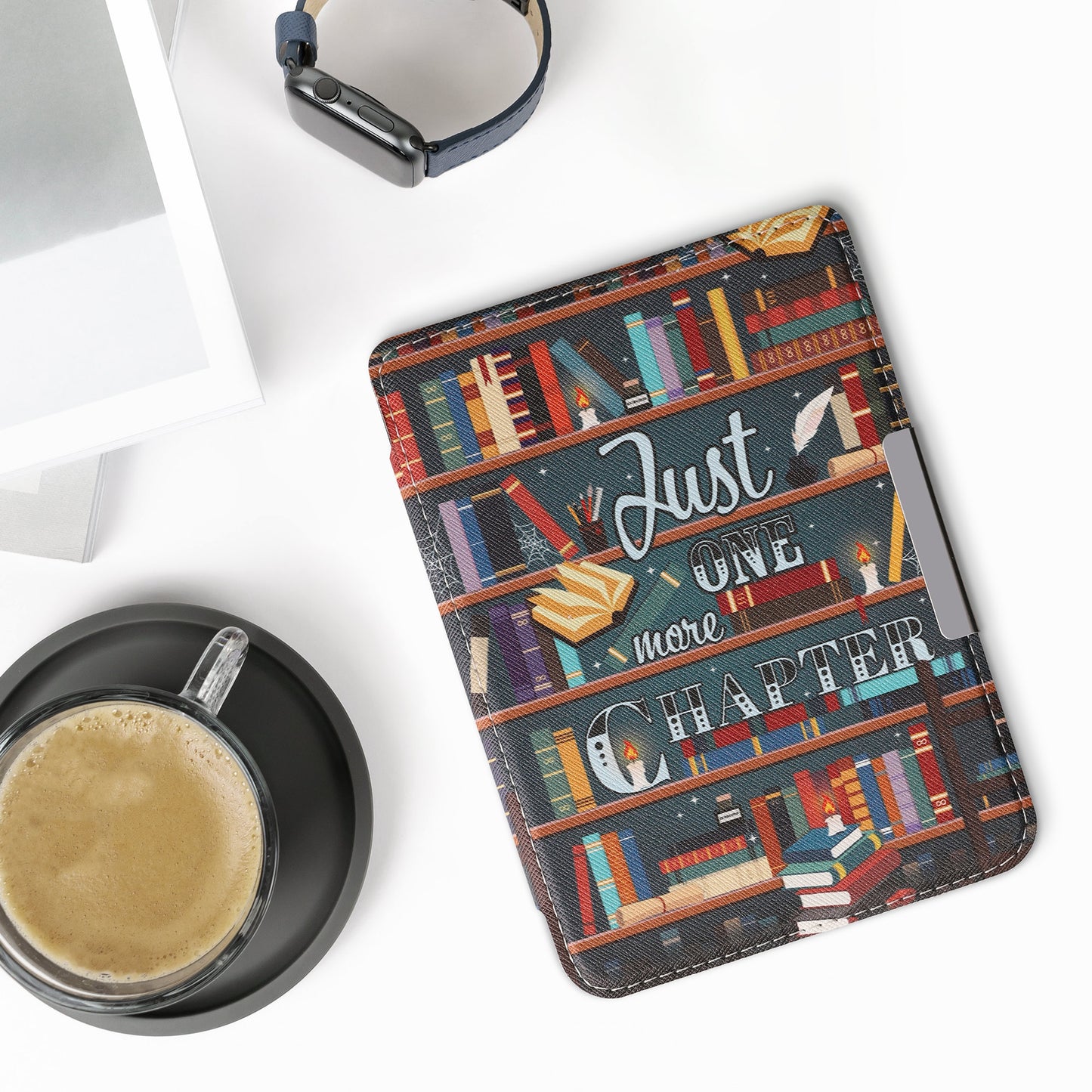 kwmobile Schutzhülle für Tolino Shine 3 Hülle - eReader Flip Case mit Auto Sleep Funktion
