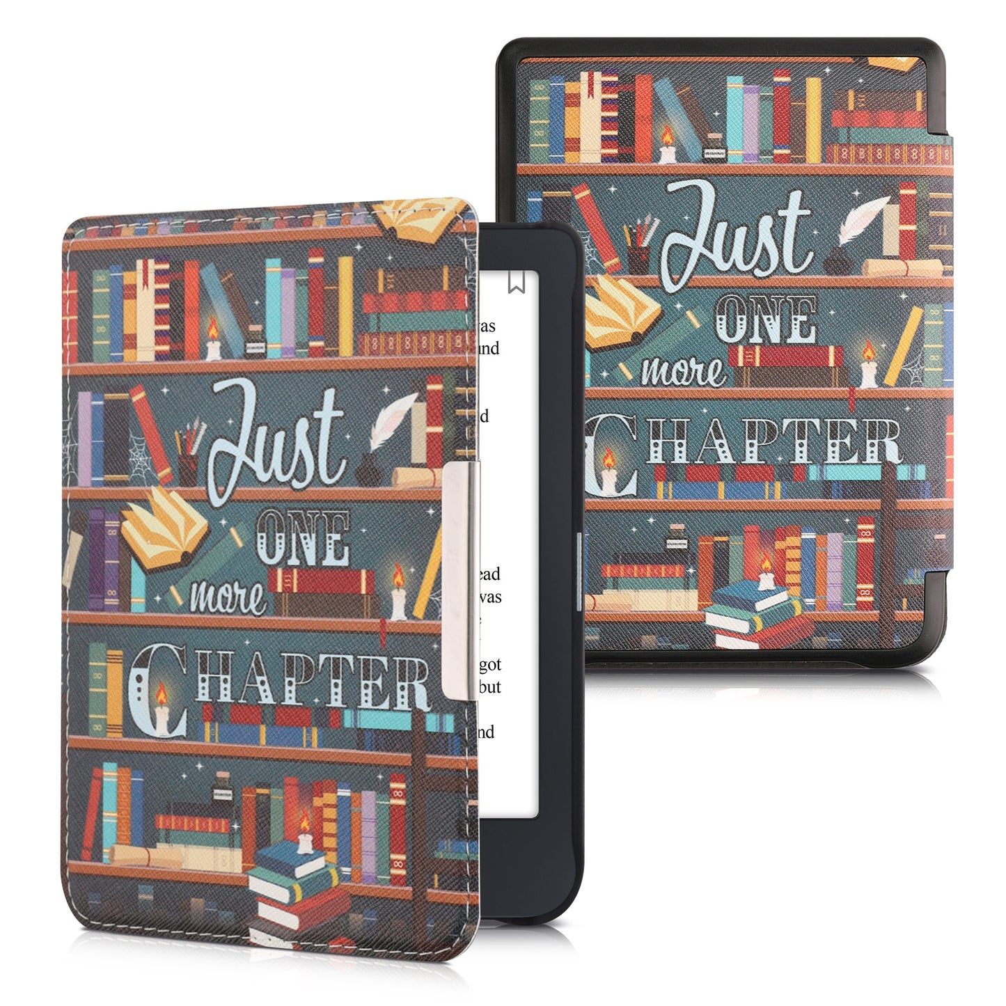 kwmobile Schutzhülle für Tolino Shine 3 Hülle - eReader Flip Case mit Auto Sleep Funktion