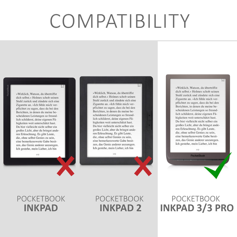 eReader Hülle für Pocketbook InkPad 3 / 3 Pro / Color / Vivlio InkPad 3
