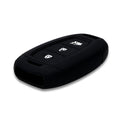 kwmobile Schlüsselhülle für Hyundai 3-Tasten Autoschlüssel Keyless Go Hülle - Schlüsselschutz Gehäuse - Schwarz - Hüllen