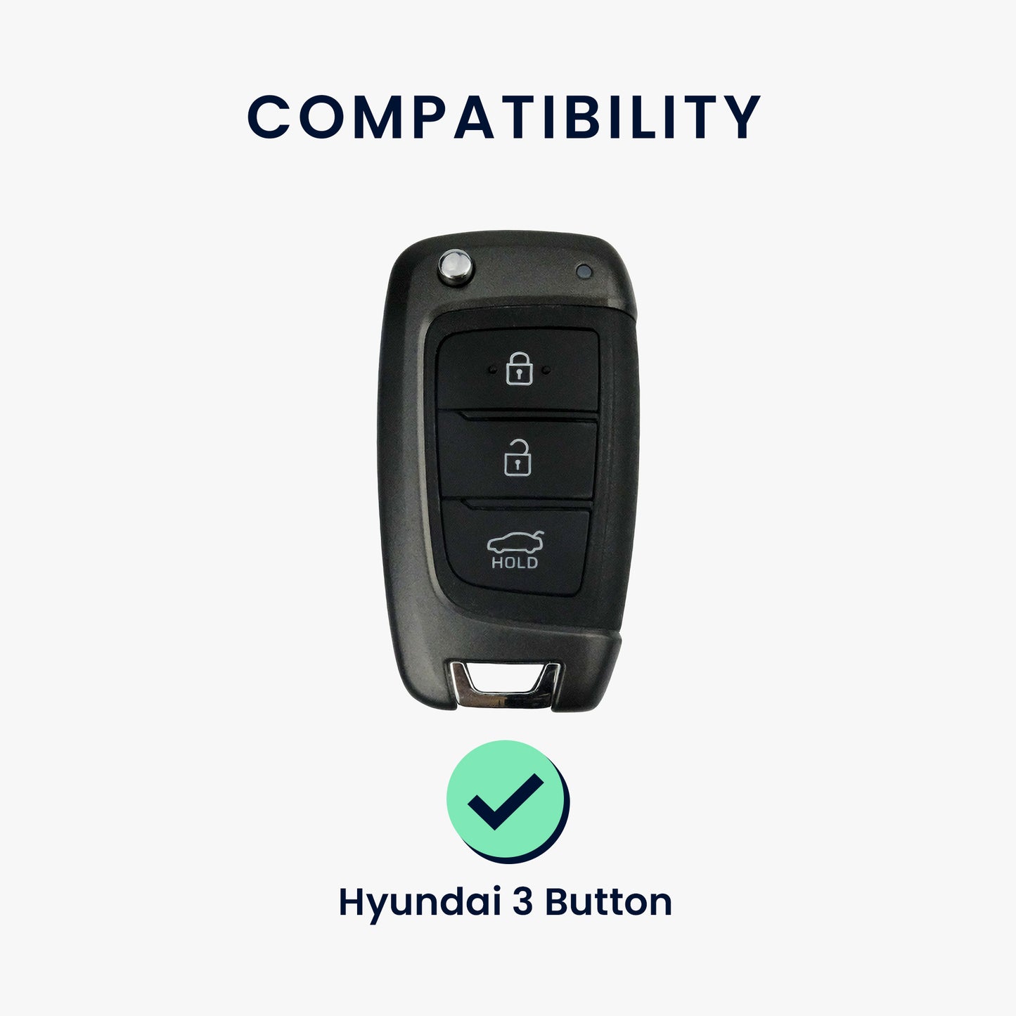 Silikon Hülle kompatibel mit Hyundai Autoschlüssel