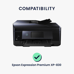 Epson Expression Premium XP-830 Staubschutzhülle Stoff Dunkelgrau